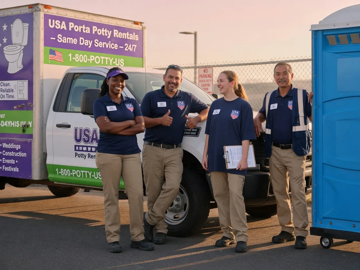 Porta Potty Rental company in Townsville, NC